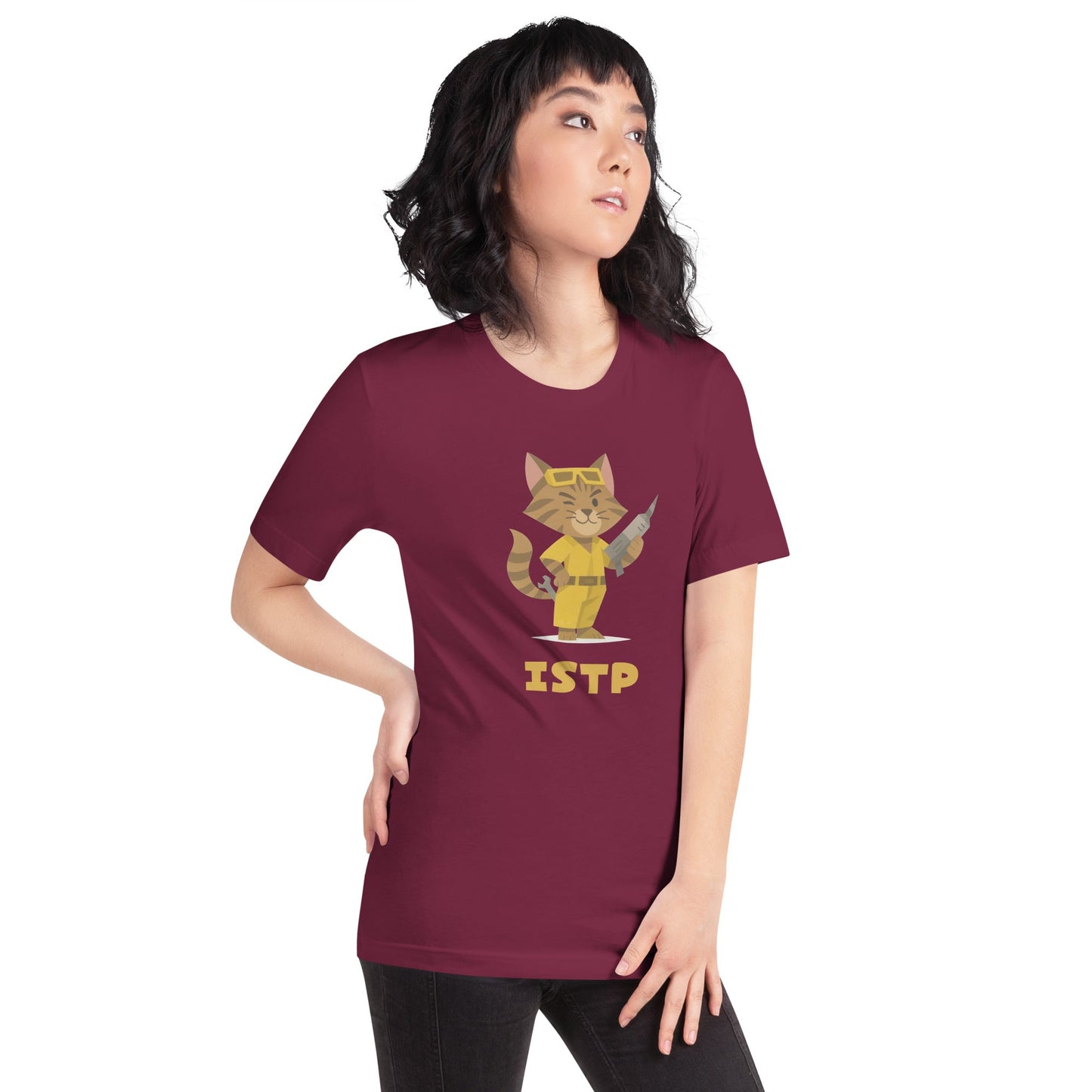 ISTP T-Shirt | The Personality Cats Tee | MBTI Personality Apparel - MindGem