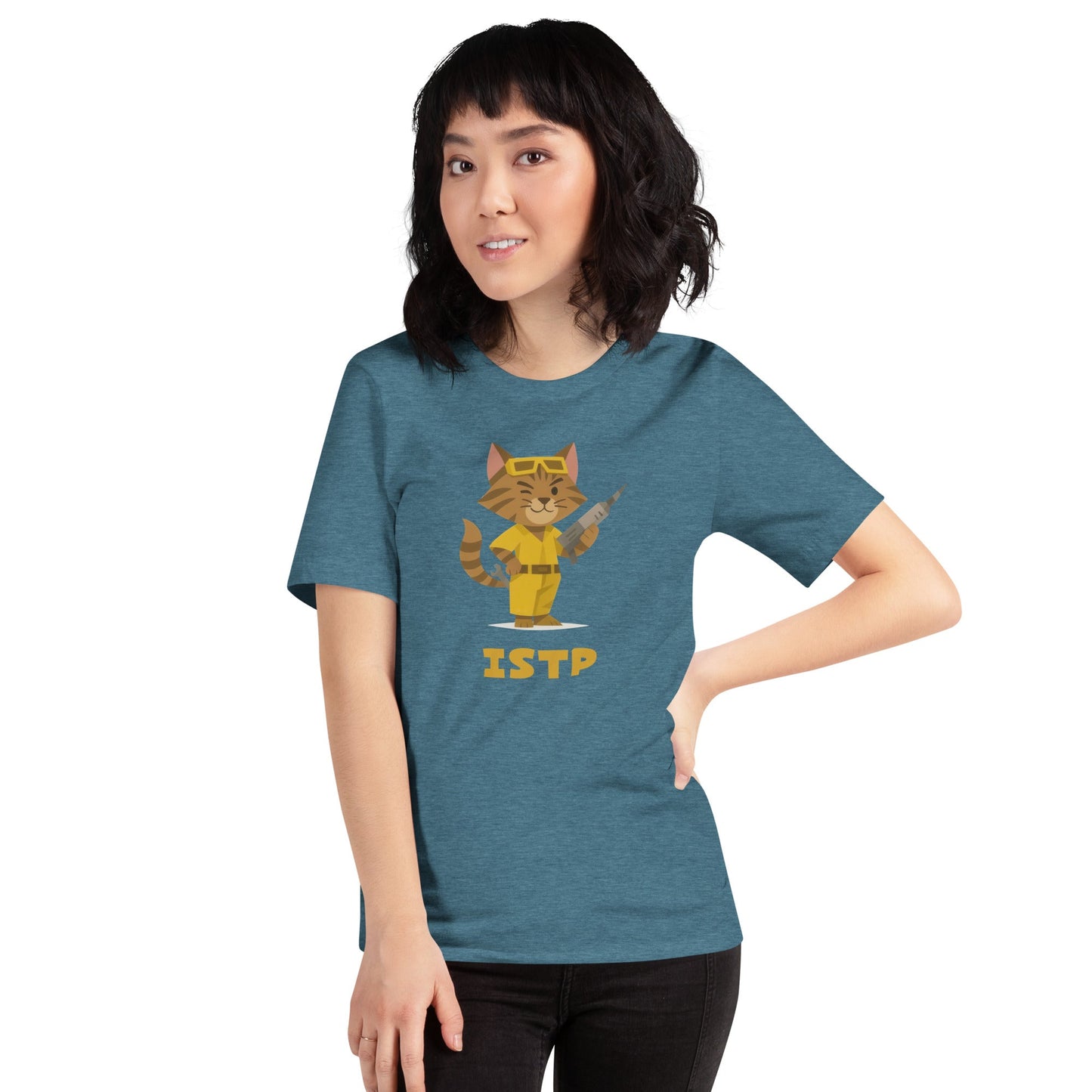 ISTP T-Shirt | The Personality Cats Tee | MBTI Personality Apparel - MindGem