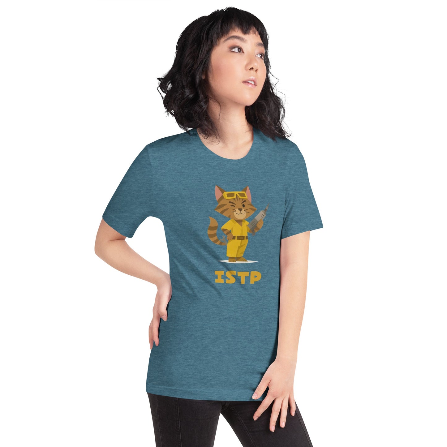 ISTP T-Shirt | The Personality Cats Tee | MBTI Personality Apparel - MindGem