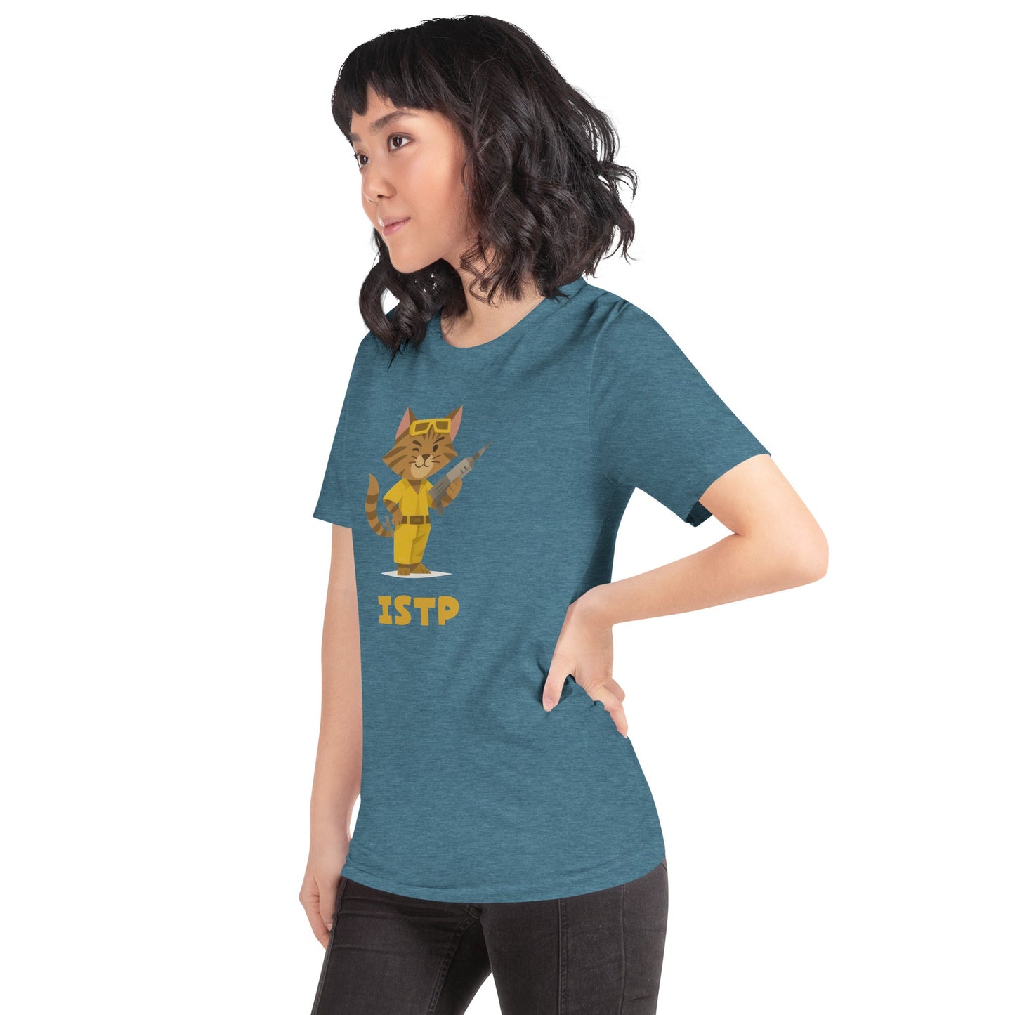 ISTP T-Shirt | The Personality Cats Tee | MBTI Personality Apparel - MindGem