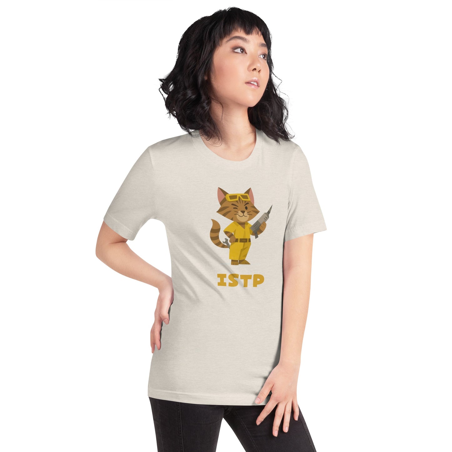 ISTP T-Shirt | The Personality Cats Tee | MBTI Personality Apparel - MindGem
