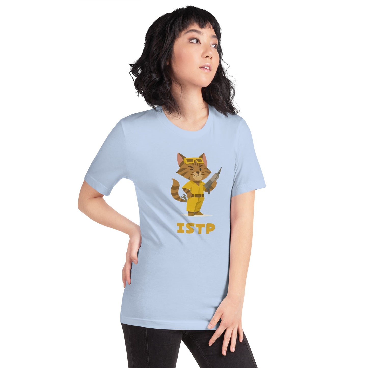 ISTP T-Shirt | The Personality Cats Tee | MBTI Personality Apparel - MindGem