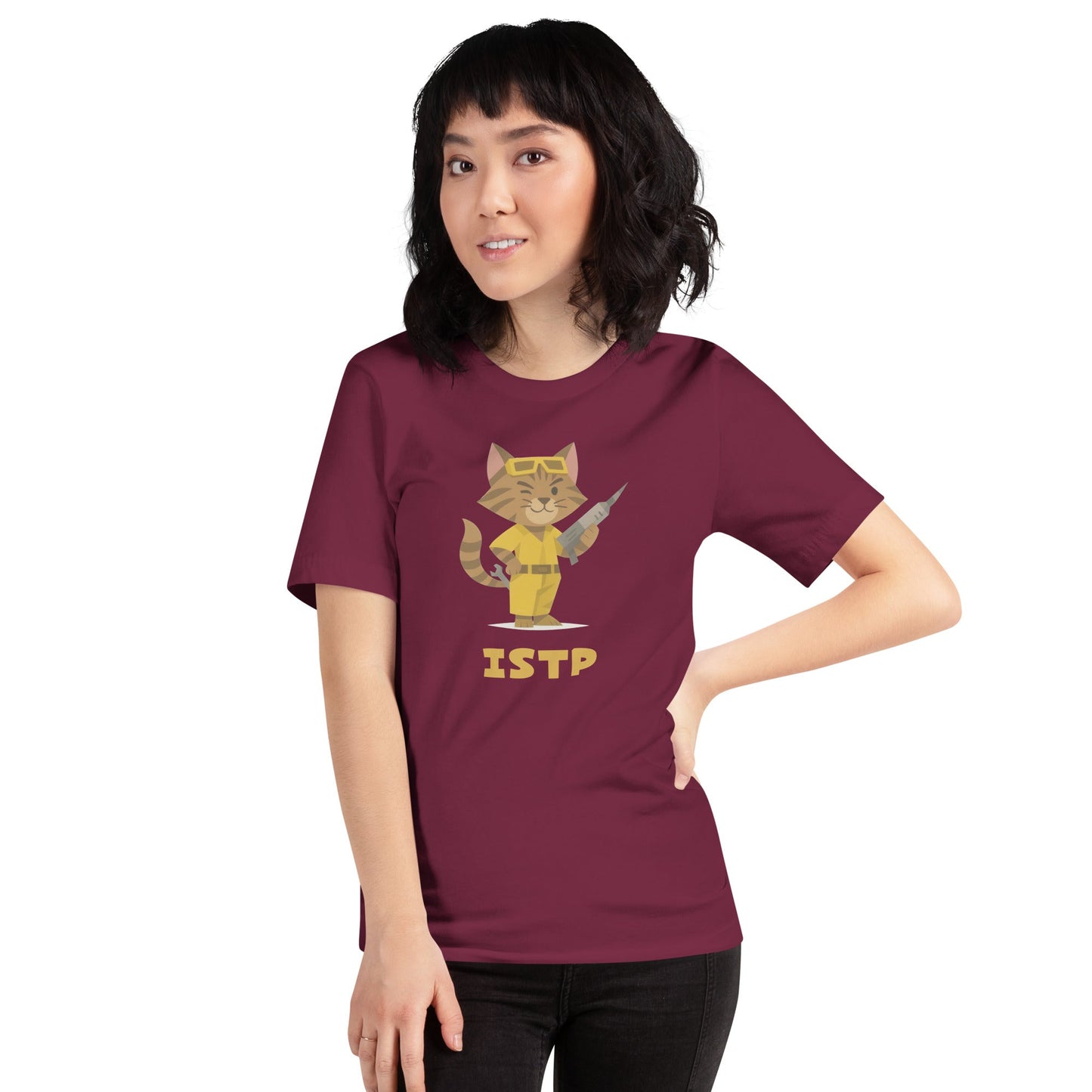 ISTP T-Shirt | The Personality Cats Tee | MBTI Personality Apparel - MindGem