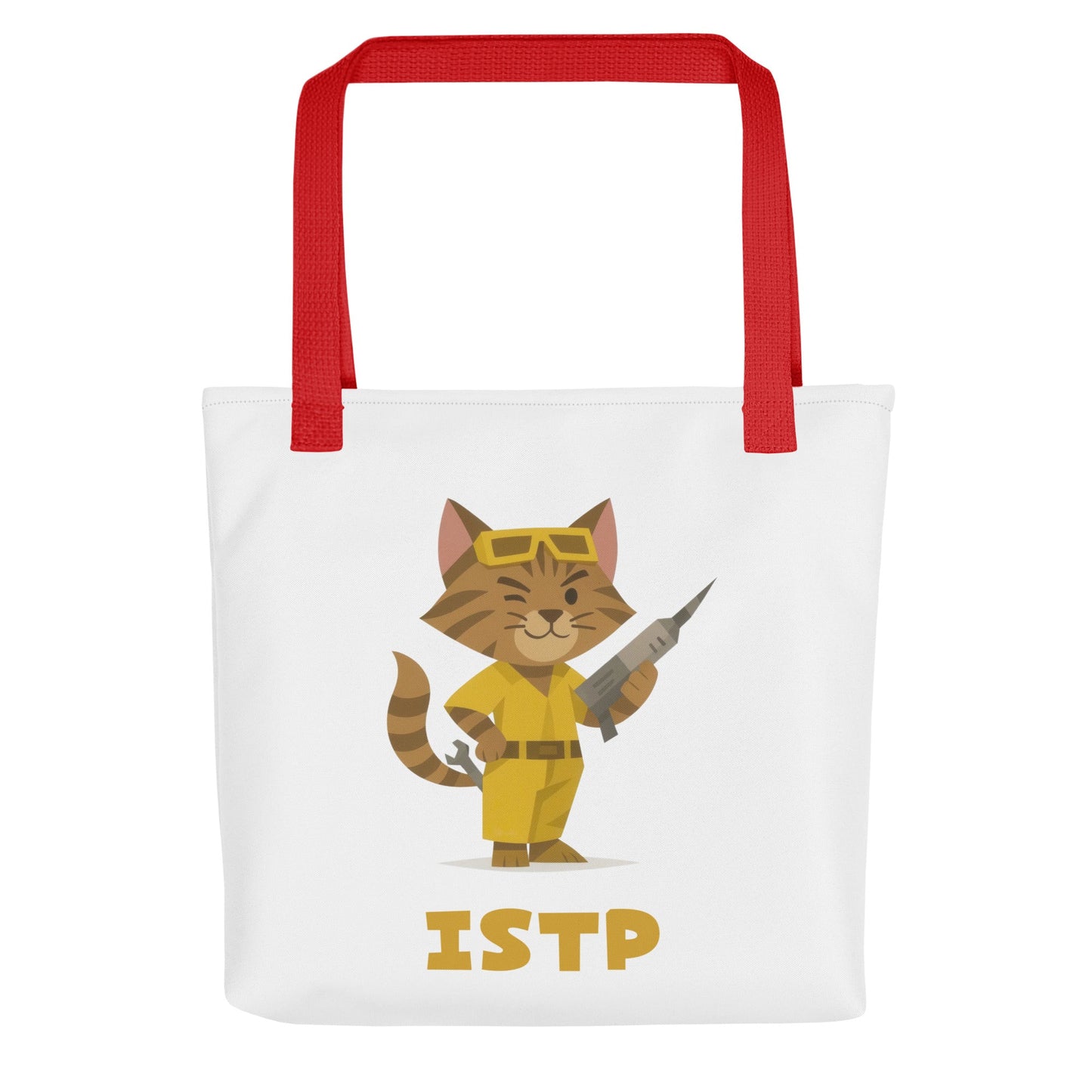 ISTP Tote Bag | The Personality Cats Tote | MBTI Accessories - MindGem