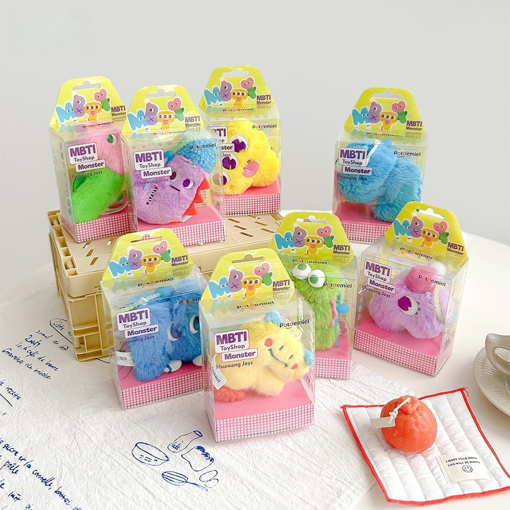 MBTI Letter Monsters | Cute Plush Keychain & Kawaii Charm - MindGem