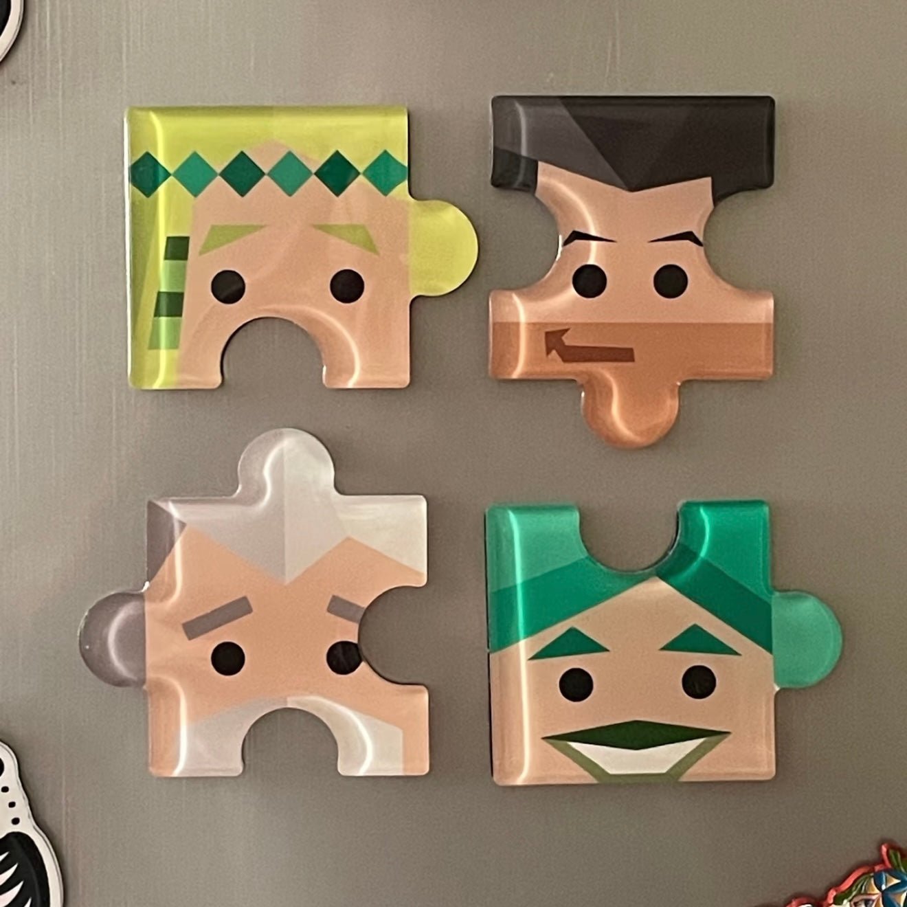 MBTI Magnetic Puzzle | Quirky Fridge Magnet Set for Office Decor - MindGem