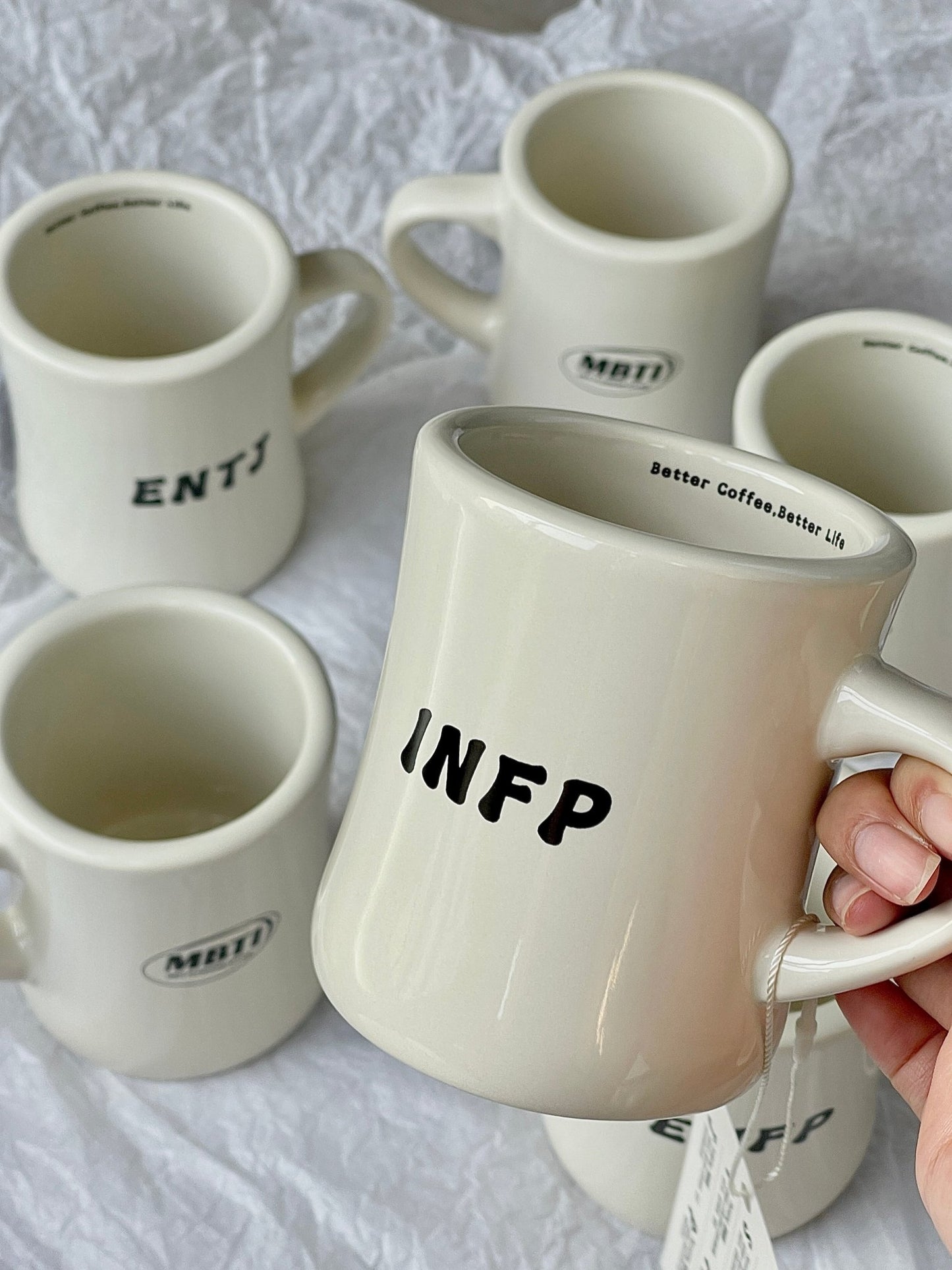 Retro MBTI Mug | Unique Personalized Coffee Mug & Gift - MindGem