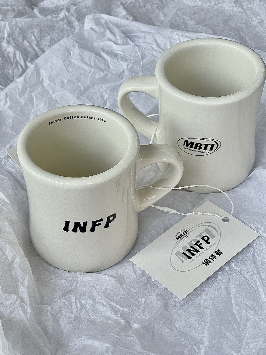 Retro MBTI Mug | Unique Personalized Coffee Mug & Gift - MindGem