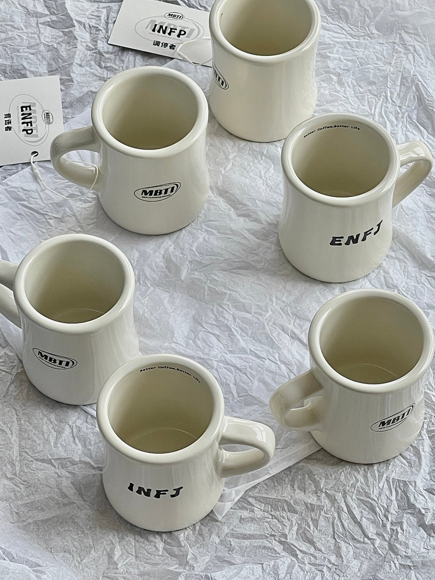 Retro MBTI Mug | Unique Personalized Coffee Mug & Gift - MindGem