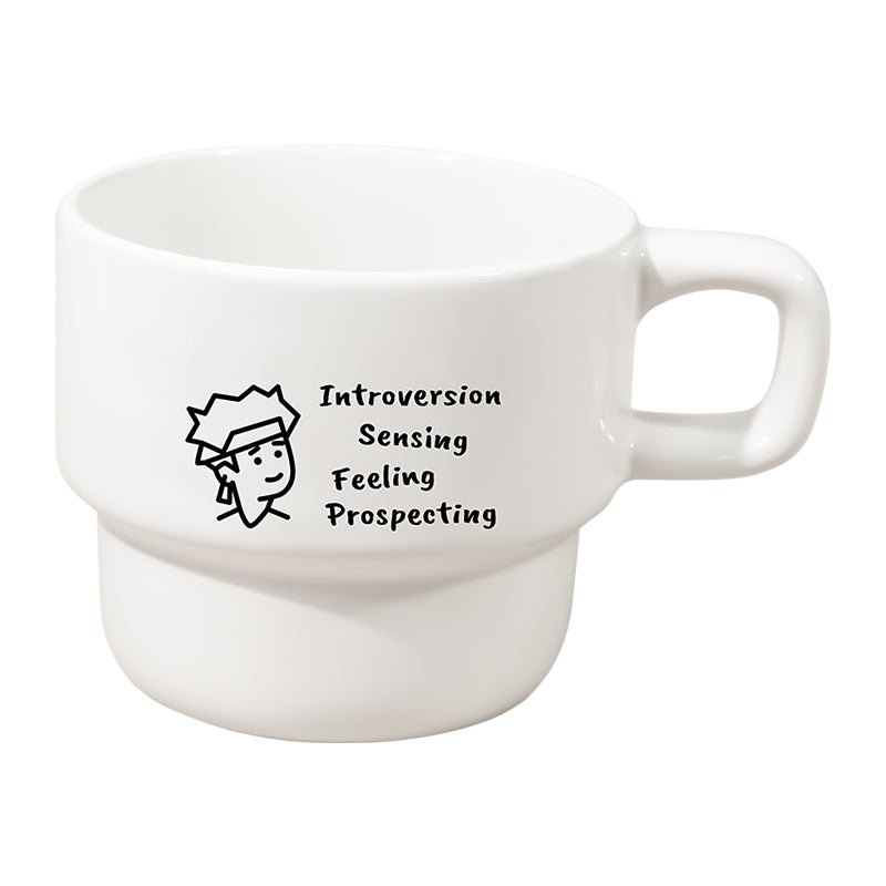 Stackable MBTI Mug | Modern Coffee Mugs & Personality Gift - MindGem
