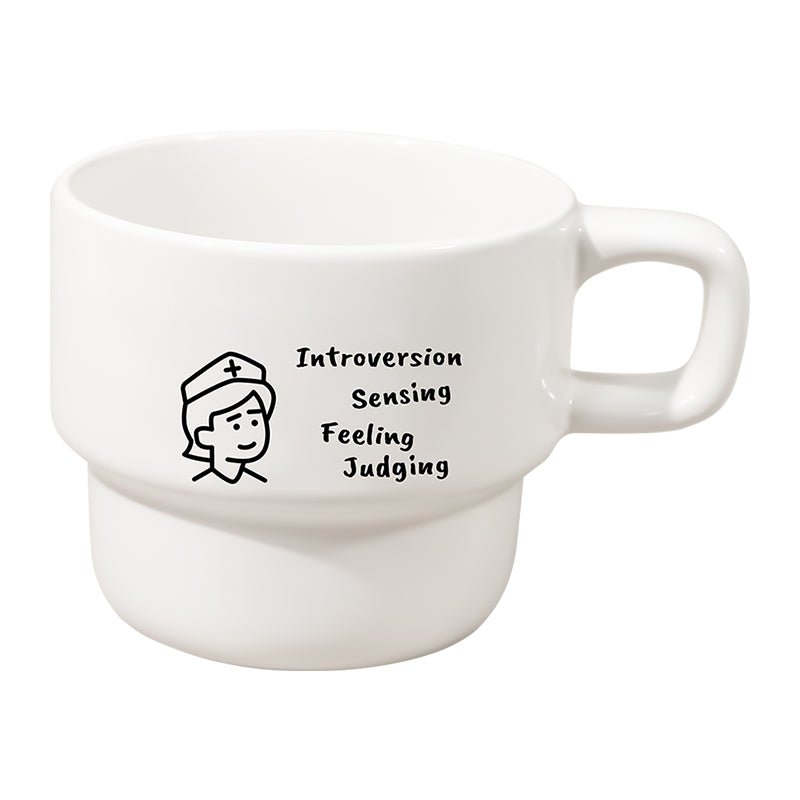 Stackable MBTI Mug | Modern Coffee Mugs & Personality Gift - MindGem