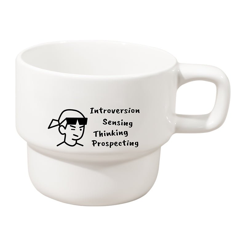 Stackable MBTI Mug | Modern Coffee Mugs & Personality Gift - MindGem