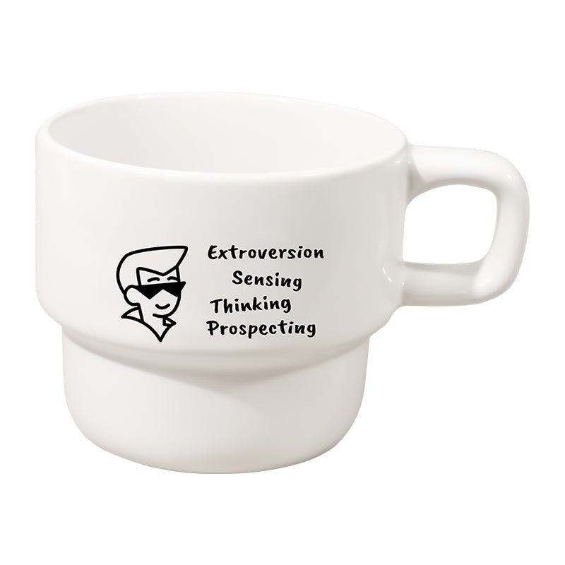 Stackable MBTI Mug | Modern Coffee Mugs & Personality Gift - MindGem