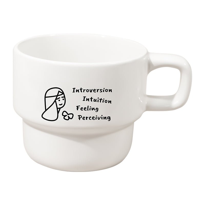 Stackable MBTI Mug | Modern Coffee Mugs & Personality Gift - MindGem