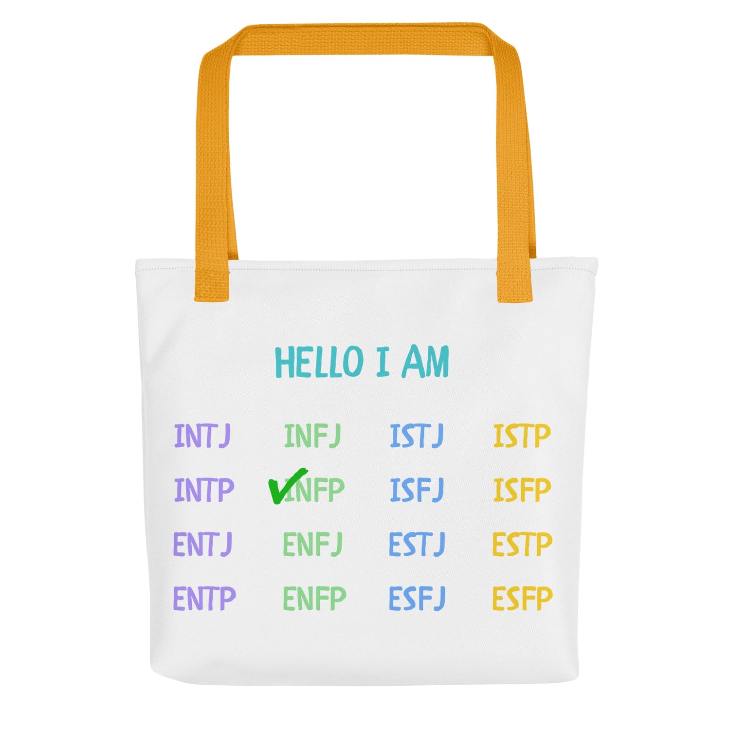MBTI Tote Bags