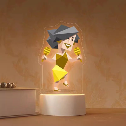 3D MBTI Personality Night Light & Desk Ornament | Unique Gift for Students & Office 💡 - MindGem