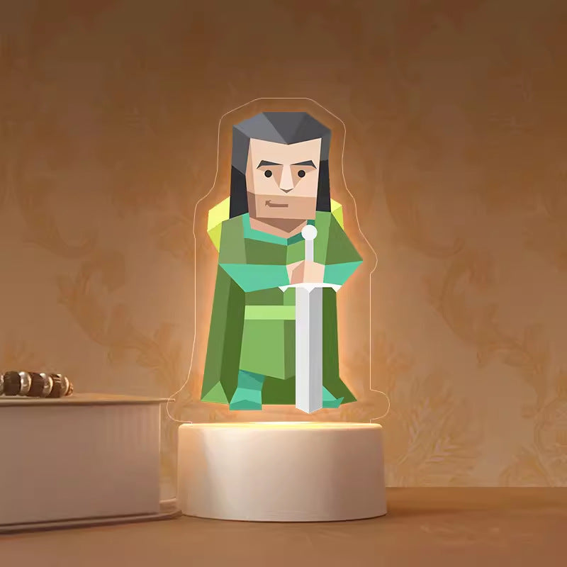 3D MBTI Personality Night Light & Desk Ornament | Unique Gift for Students & Office 💡