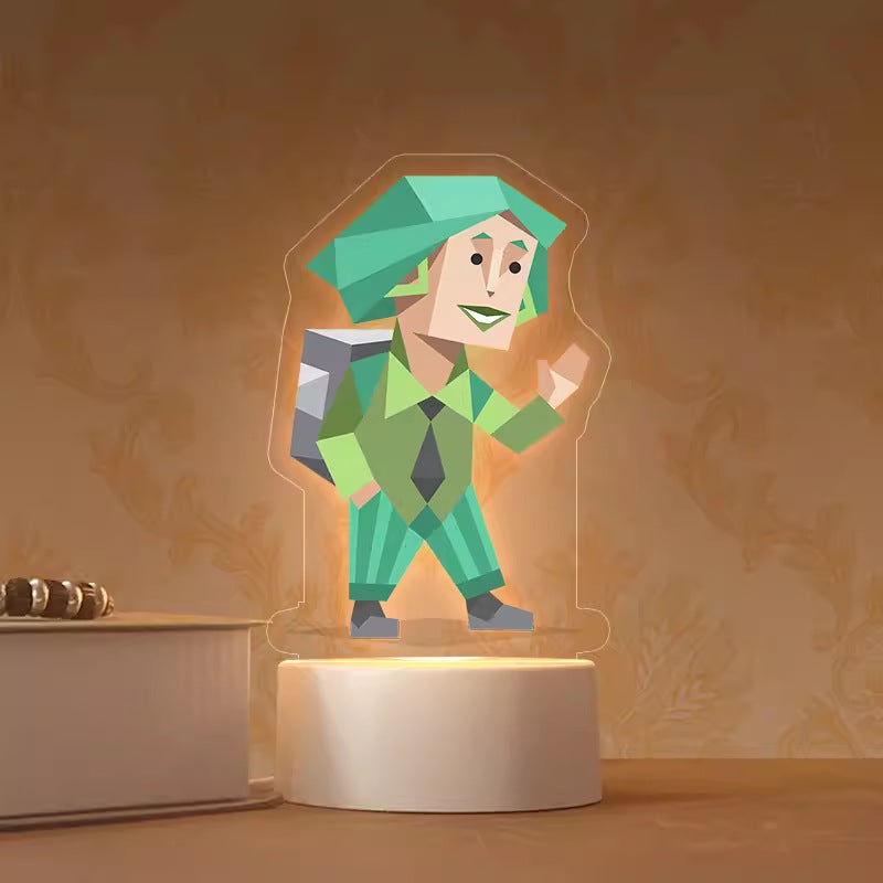 3D MBTI Personality Night Light & Desk Ornament | Unique Gift for Students & Office 💡