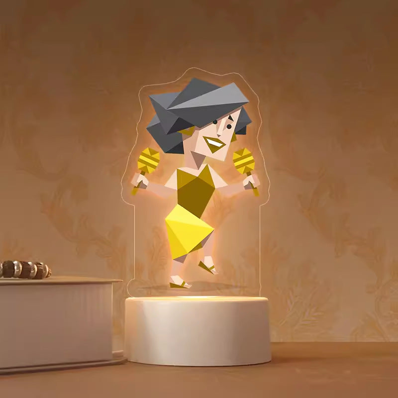 3D MBTI Personality Night Light & Desk Ornament | Unique Gift for Students & Office 💡