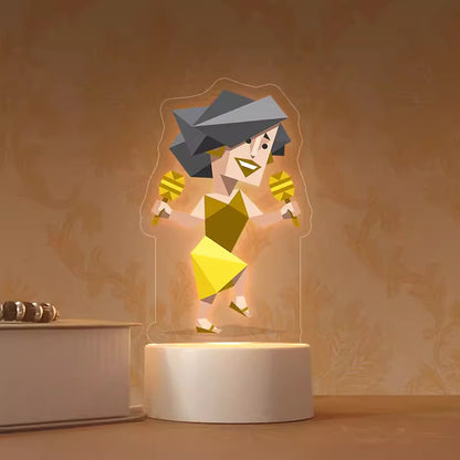 3D MBTI Personality Night Light & Desk Ornament | Unique Gift for Students & Office 💡