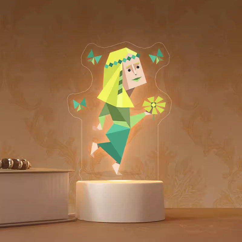 3D MBTI Personality Night Light & Desk Ornament | Unique Gift for Students & Office 💡