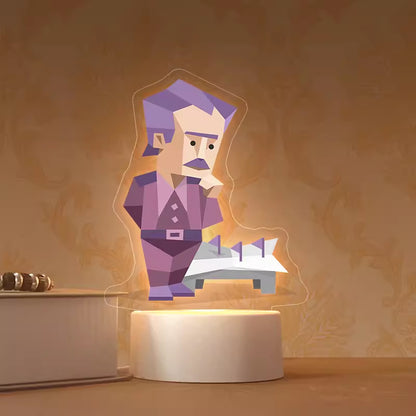 3D MBTI Personality Night Light & Desk Ornament | Unique Gift for Students & Office 💡