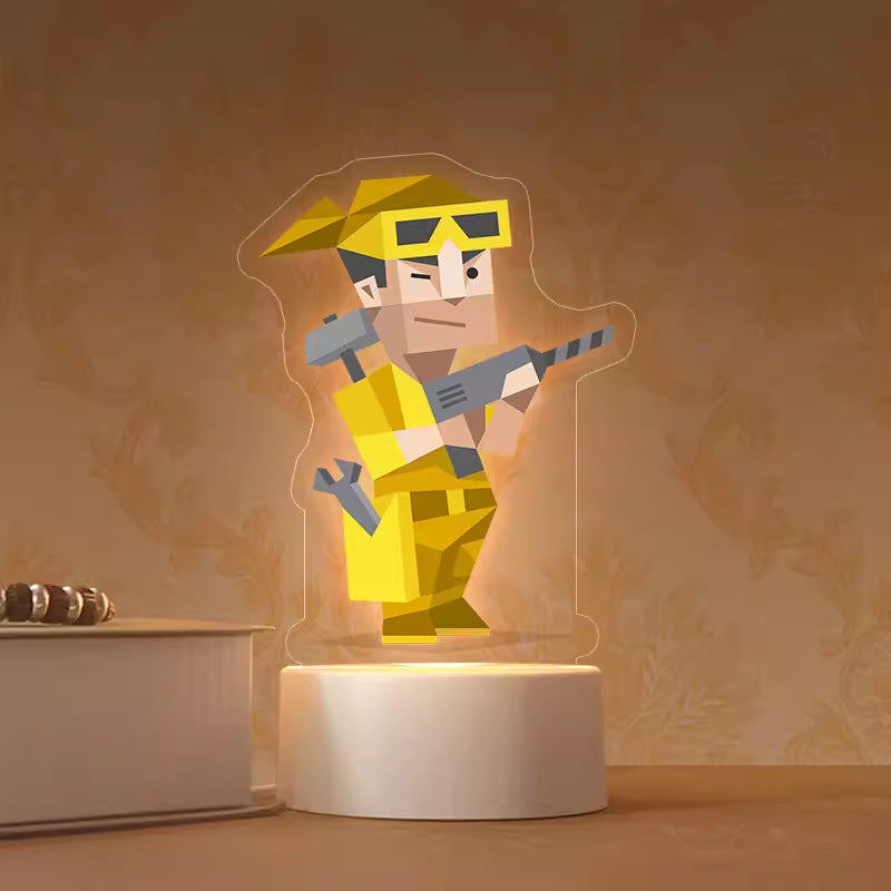 3D MBTI Personality Night Light & Desk Ornament | Unique Gift for Students & Office 💡