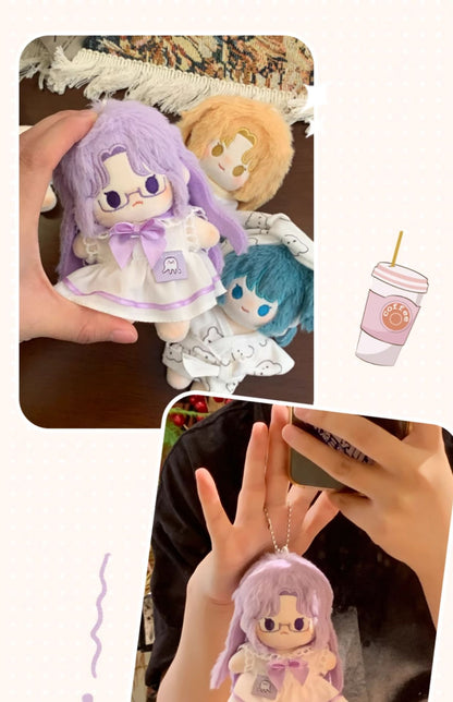MBTI Personality Plush Keychain | 10cm Cute Mini Doll Gift