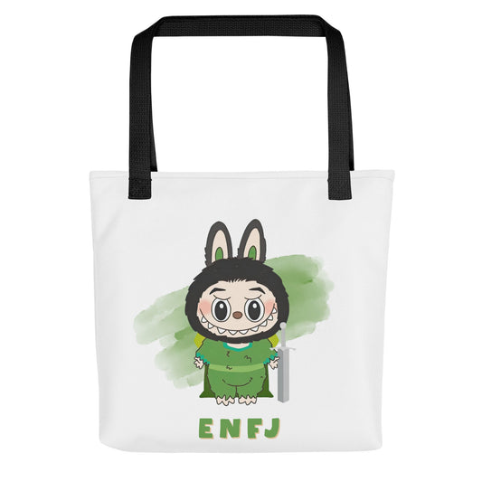 ENFJ Tote Bag | Inspiring Leader Quirky Monster Protagonist - MindGem