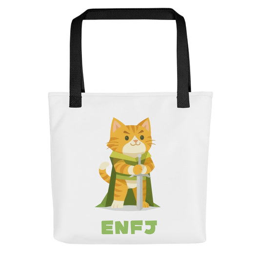 ENFJ Tote Bag | The Personality Cats Tote | MBTI Accessories - MindGem