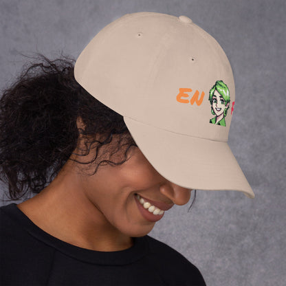 ENFP Female Pixel Art Embroidered Dad Hat - MindGem