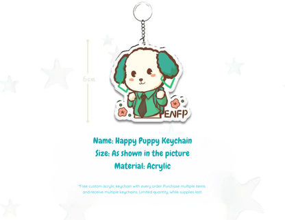 ENFP "Happy Puppy" Plush Doll | The Ultimate Gift for ENFP Characters - MindGem