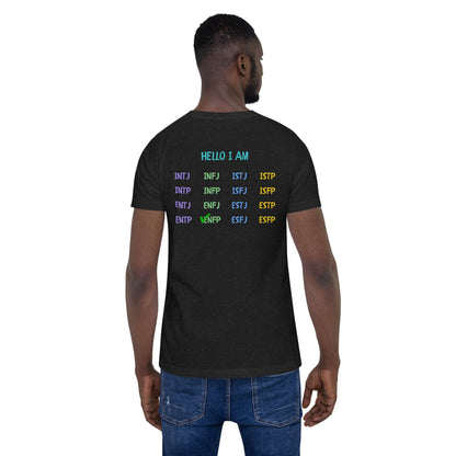 [ENFP] "Hello I Am" MBTI Personality T-Shirt - MindGem