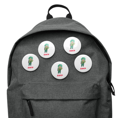 ENFP Pixel Art Pin Button Set: The Passionate Campaigner (5 - Pack) - MindGem