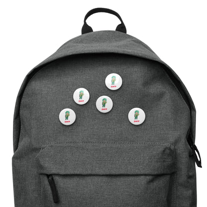 ENFP Pixel Art Pin Button Set: The Passionate Campaigner (5 - Pack) - MindGem