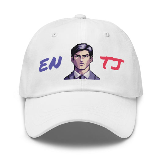 ENTJ Male Pixel Art Embroidered Dad Hat - MindGem