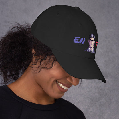 ENTJ Male Pixel Art Embroidered Dad Hat - MindGem