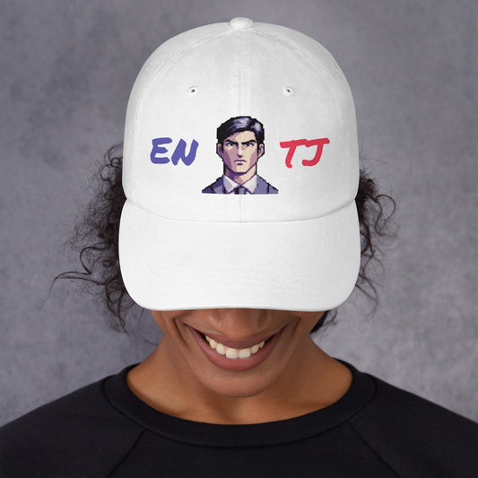 ENTJ Male Pixel Art Embroidered Dad Hat - MindGem