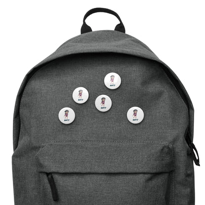 ENTJ Pixel Art Pin Button Set: The Born Commander (5 - Pack) - MindGem