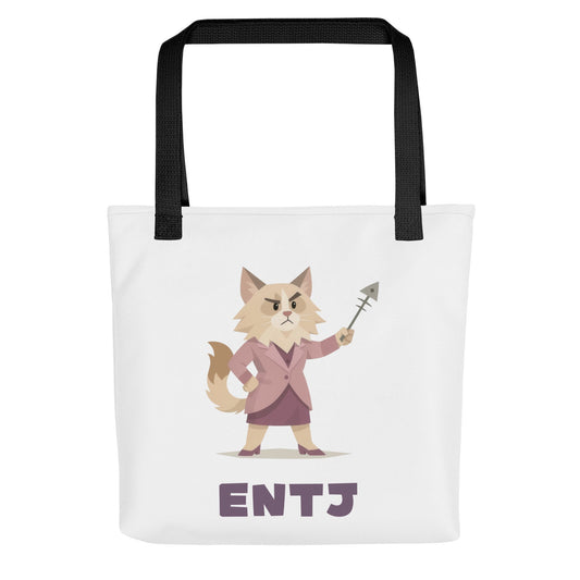 ENTJ Tote Bag | The Personality Cats Tote | MBTI Accessories - MindGem