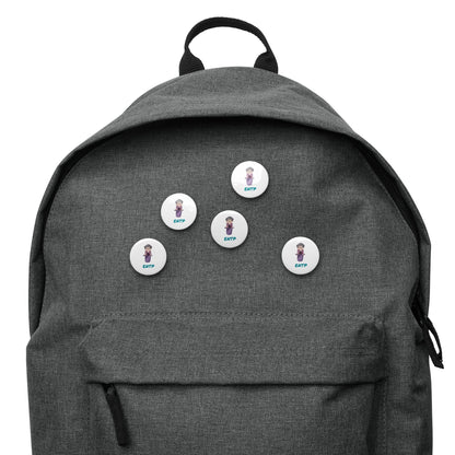ENTP Pixel Art Pin Button Set: The Innovative Debater (5 - Pack) - MindGem