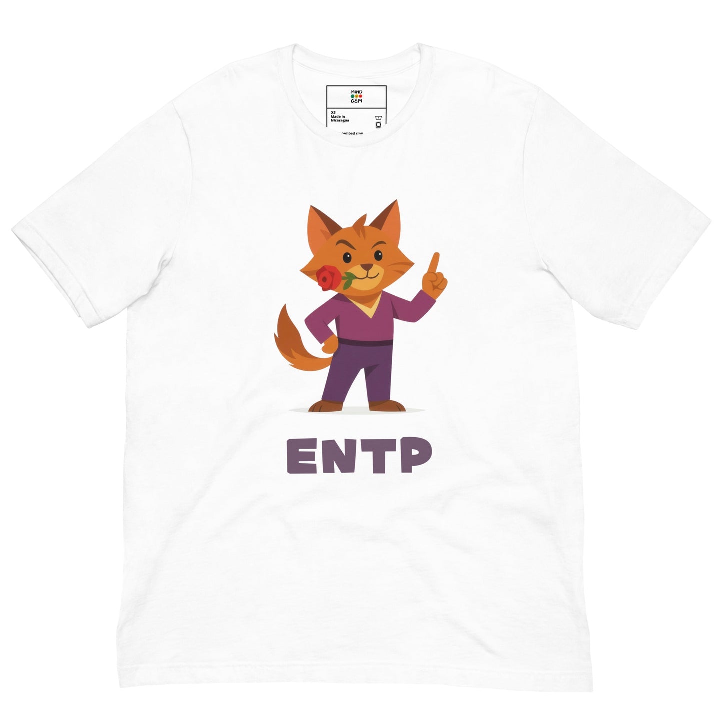 ENTP T-Shirt | The Personality Cats Tee | MBTI Personality Apparel - MindGem