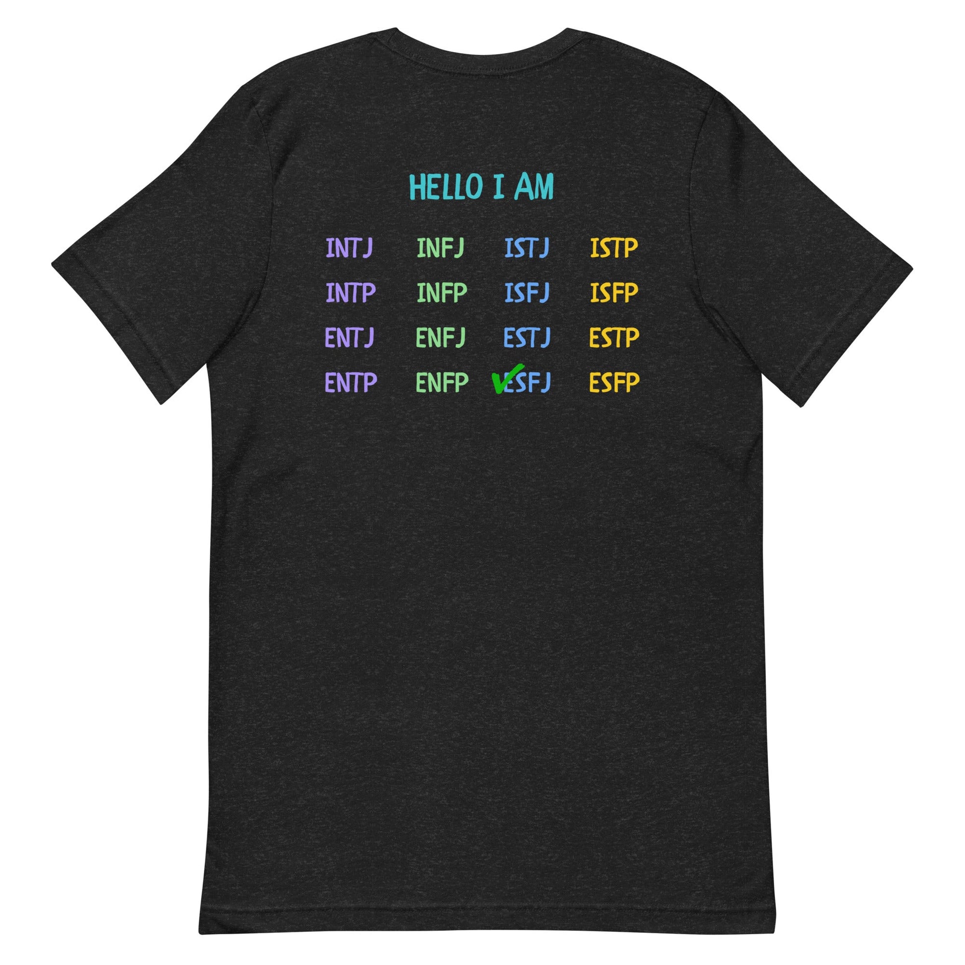 [ESFJ] "Hello I Am" MBTI Personality T-Shirt - MindGem