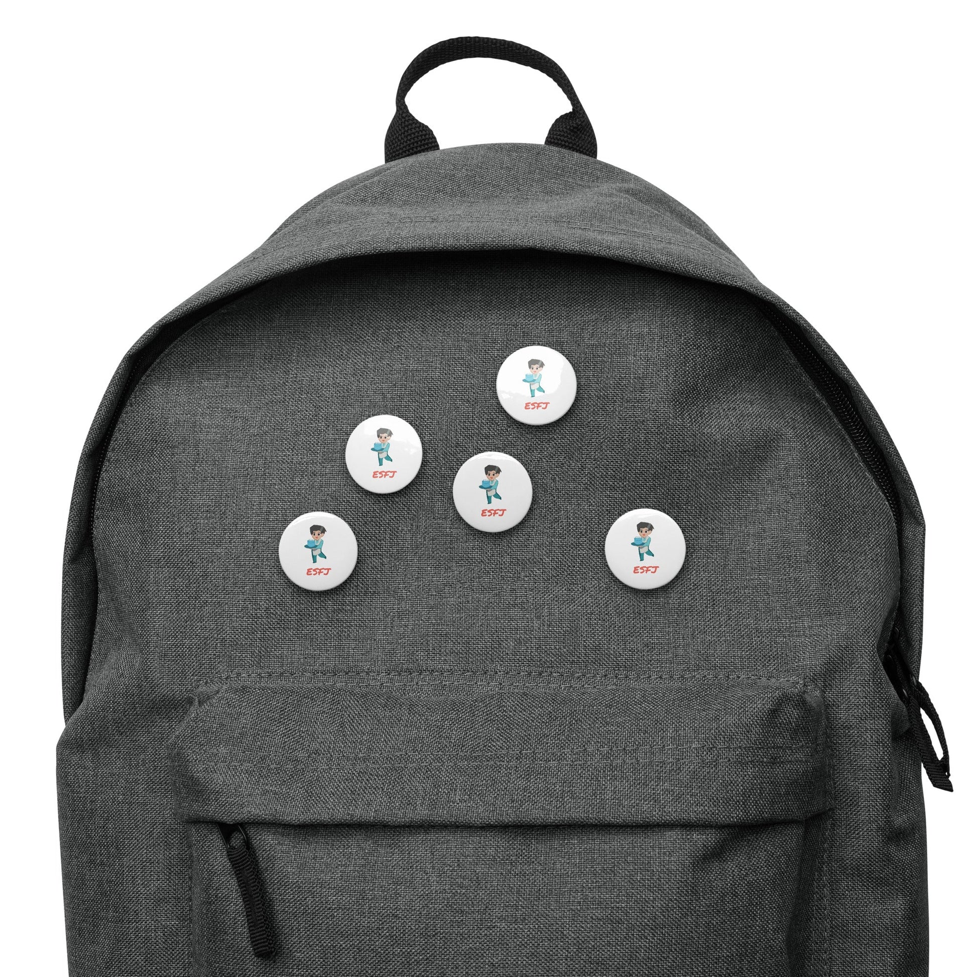ESFJ Pixel Art Pin Button Set: The Community Consul (5 - Pack) - MindGem
