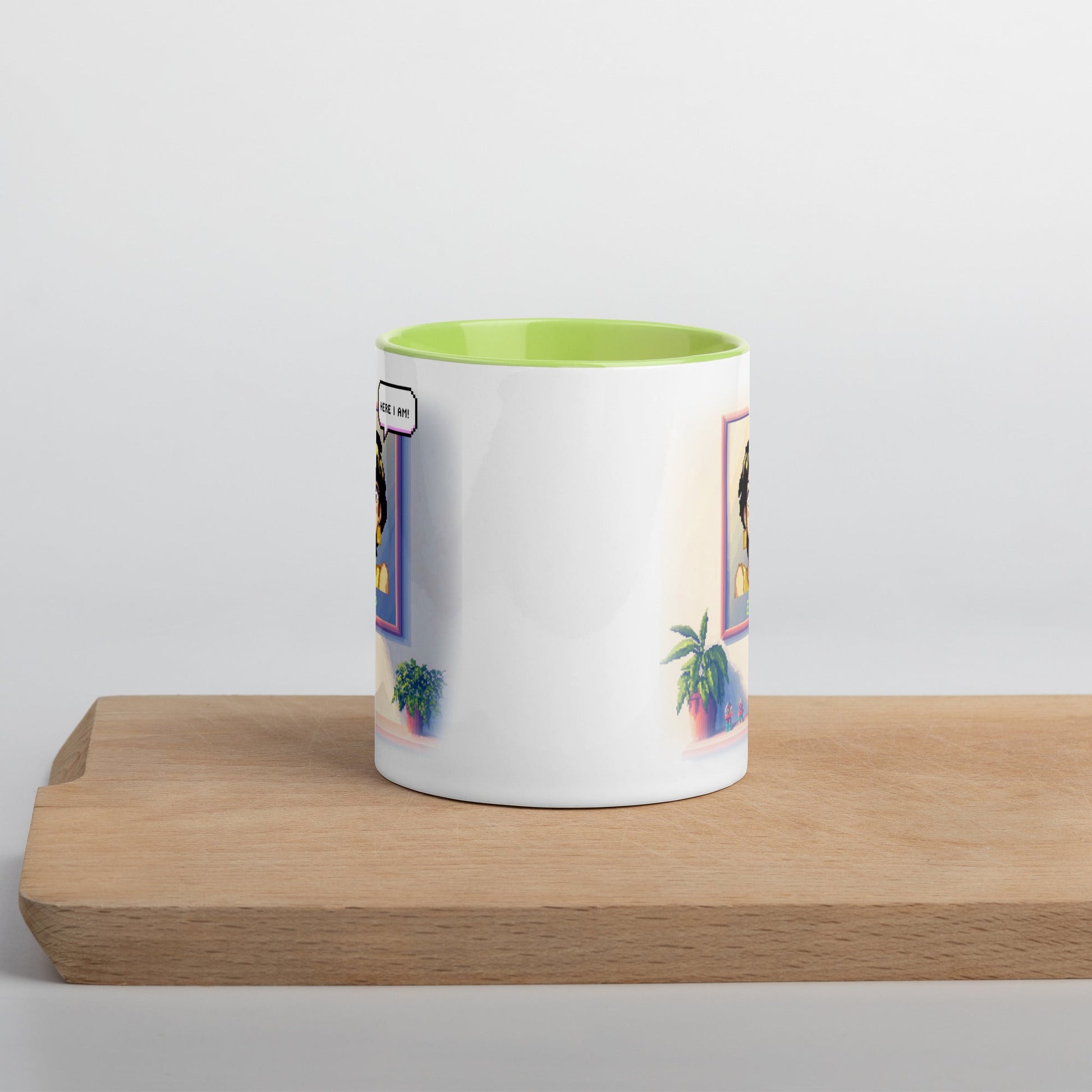 ESFP Female Pixel Art Mug | "Inner Mirror" | Reflect Your True Self - MindGem