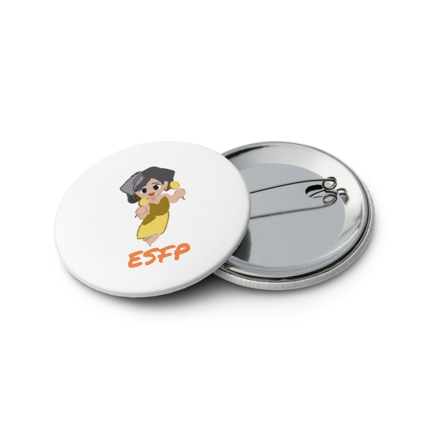 ESFP Pixel Art Pin Button Set: The Natural Entertainer (5 - Pack) - MindGem