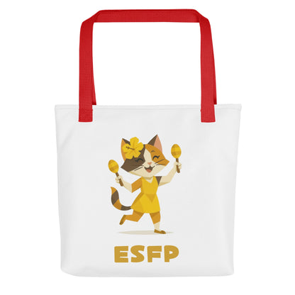 ESFP Tote Bag | The Personality Cats Tote | MBTI Accessories - MindGem