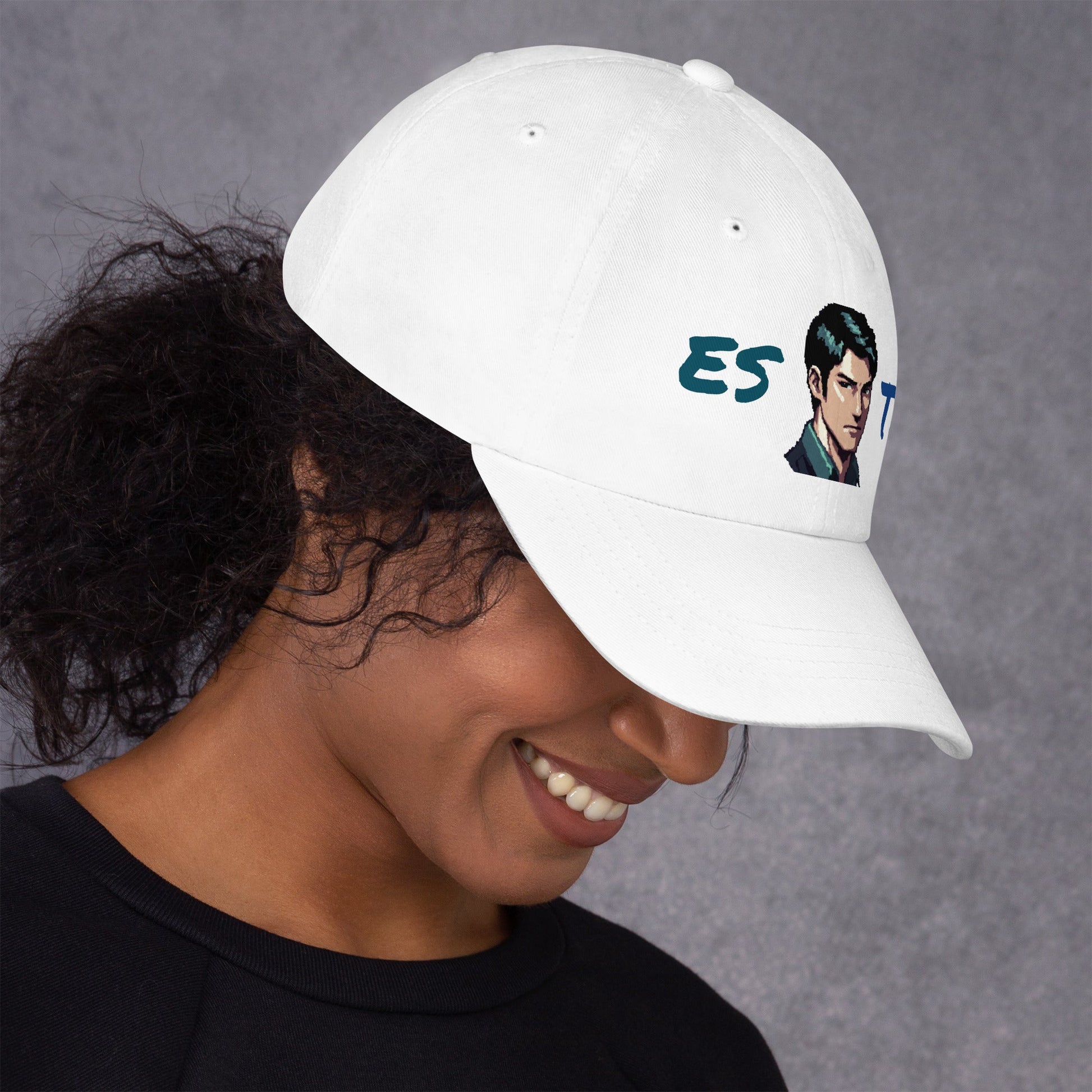 ESTJ Male Pixel Art Embroidered Dad Hat - MindGem