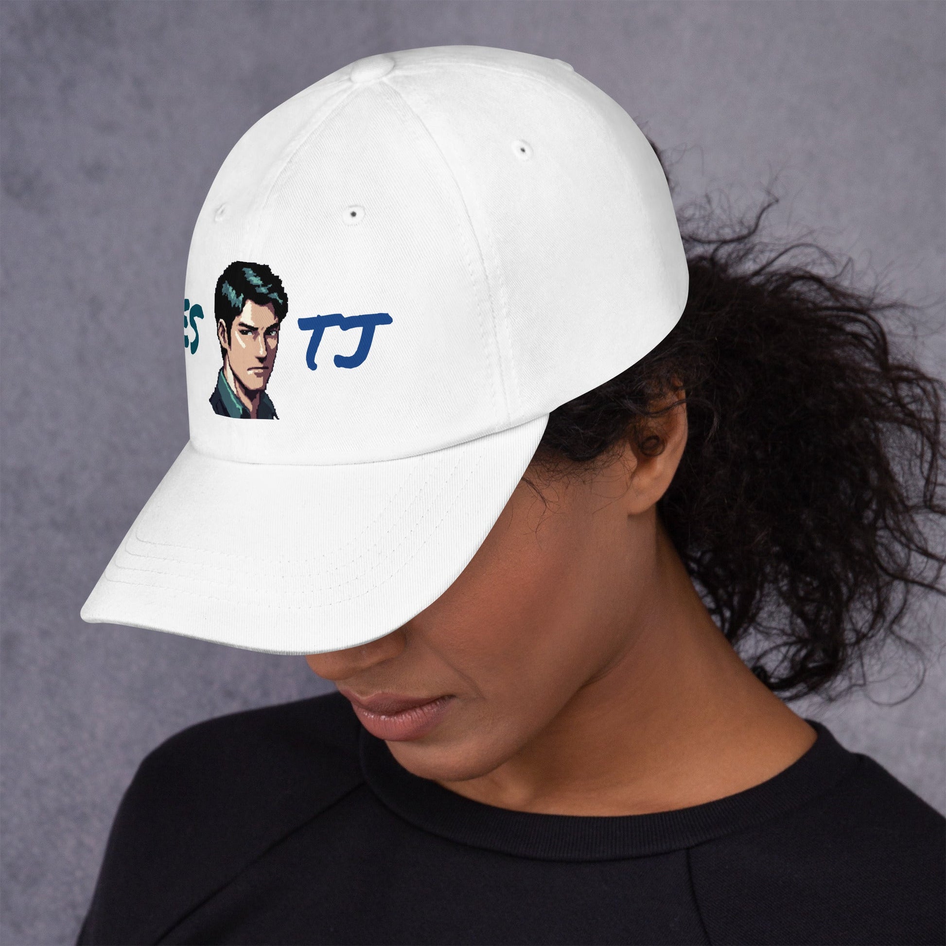 ESTJ Male Pixel Art Embroidered Dad Hat - MindGem