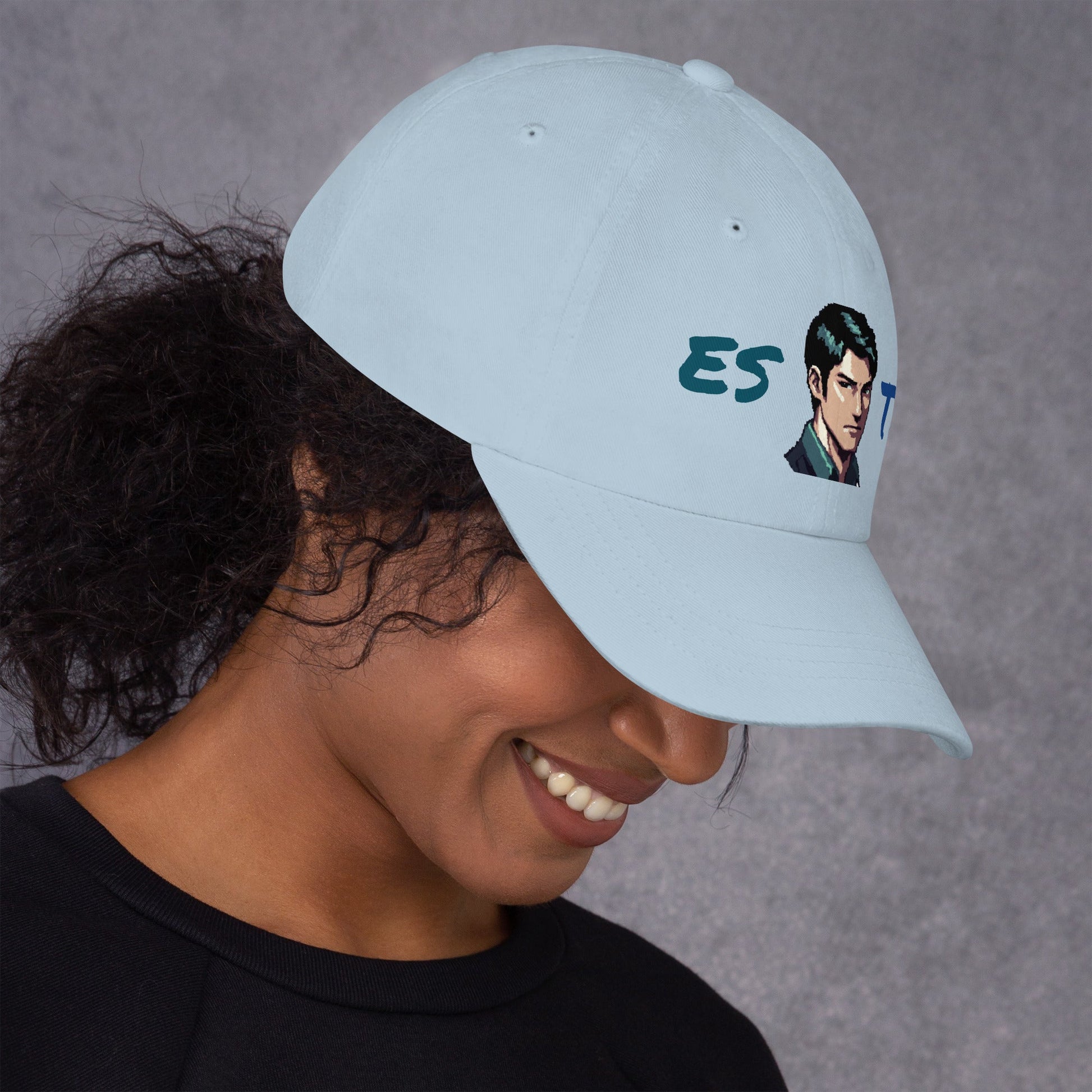 ESTJ Male Pixel Art Embroidered Dad Hat - MindGem